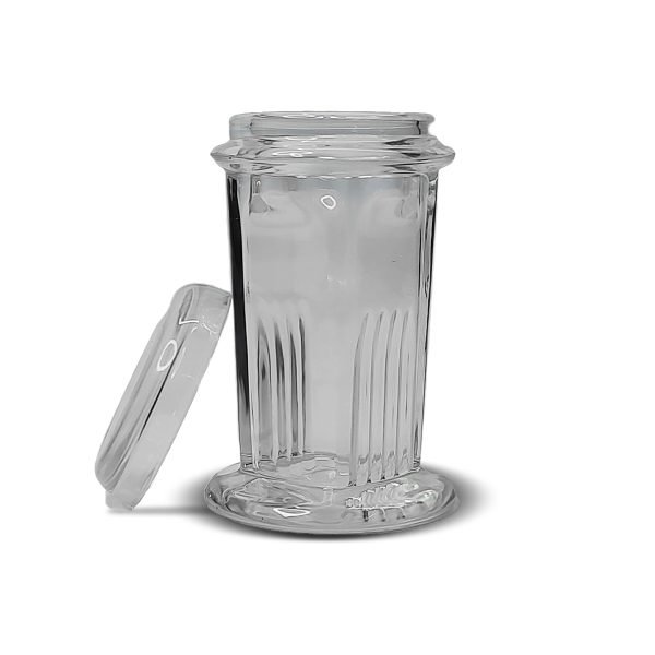 Glass Coplin Jar with Lid