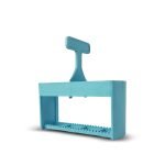 Berço de Nylon Azul para Corar 25 Lâminas