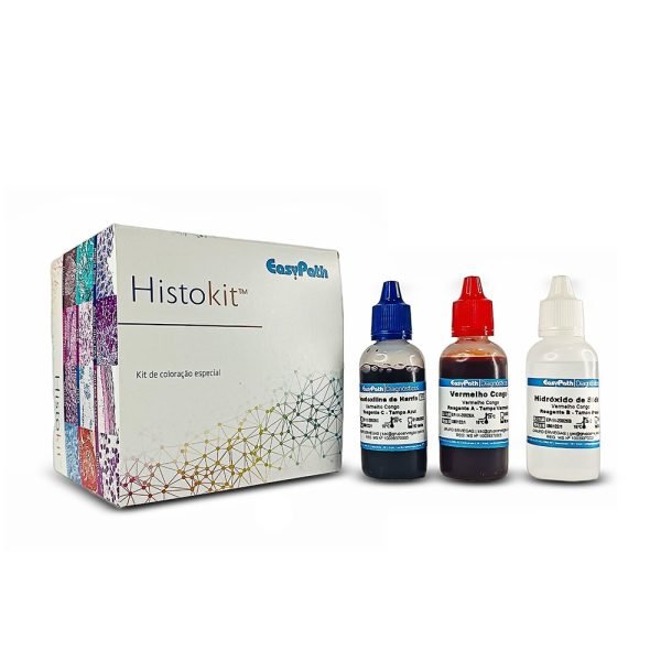 Kit de Coloração Especial HistoKit – Vermelho Congo